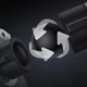 Держатель для телефона в машину Baseus Stable Gravitational Air Outlet (4.7"&nbsp;- 6.7"). Black - изображение 6