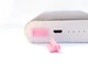 Заглушка USB от пыли v.2, силиконовая 1 шт, Розовая - изображение 1
