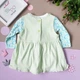 Костюм с сарафаном для девочки Hawk Kids J5000026 50 см Салатовый - изображение 2