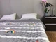 Покрывало с радугой в небе 140*220 см серое - изображение 14