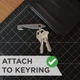 Багатоцільовий інструмент-брелок KeySmart MultiTool 5 в 1 з ножицею для коробок, лінійкофю, хрестовою викруткою. - зображення 5
