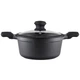 Каструля з кришкою Vinzer Kuro Induction Line 24 см 3,7 л 50428 - зображення 1