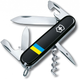 Комплект Нож Victorinox Spartan Ukraine 1.3603.3_T1100u + Чехол с фонариком Police - изображение 2