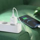 Адаптер сетевой HOCO Type-C to Lightning Cable Prestige charger set N20 |1USB/1Type-C, 20W, 3A, QC/PD| белый - изображение 7