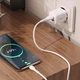 Сетевое зарядное устройство HOCO Type-C Cable Briar dual port charger set N8 |2USB, 5V / 2.4A | (Safety Certified) - изображение 3