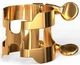 Лигатура типа Harrison + колпачок для кларнета Bb D'Addario H-LIGATURE & CAP FOR Bb CLARINET Gold-Plated - изображение 2