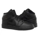 Кеды женские Jordan 1 Mid (Gs) Black 37.5 Черный 554725-091 - изображение 6