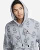 Чоловіче Худі JORDAN AMM AOP FLC HOODIE Сірий M (7dDJ9752-464 M) - зображення 3