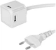 Сетевое зарядное устройство Allocacoc USBcube Extended 4 USB 1.5 м Белое (10464WT/EUEUMC) (8719186010391) - изображение 1