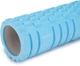 Набор Массажный ролик Cornix EVA 33 x 14 см XR-0030 Sky Blue + Массажный мяч Cornix XR-0229 Lacrosse Ball 6.3 см Темно-синий - изображение 4