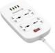 Сетевой фильтр-удлинитель ColorWay 4 розетки/4 USB White (CW-CHU44QW) - изображение 3