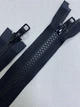 Молния YKK тракторная тип 5 цвет черный 110 см Разъемная 2 бегунка - изображение 1