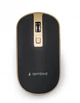Мышь беспроводная Gembird MUSW-4B-06-BG Black/Gold, 1600 dpi, USB, 1xAA - изображение 1