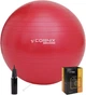 Мяч для фитнеса (фитбол) Cornix 75 см Anti-Burst XR-0028 Red - изображение 1