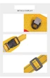 Нейлоновая шлея для собак до 100 кг Pet Style "DuoMM" Желтая XL - изображение 2