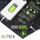 Портативная солнечная панель ALLPOWERS (AP-SP5V21W) 5V21W для зарядки телефона - изображение 5
