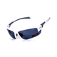 Очки BluWater Samson-3 White Polarized (gray), серые в белой оправе - изображение 1