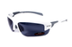 Очки BluWater Samson-3 White Polarized (gray), серые в белой оправе - изображение 4