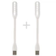 Портативная гибкая USB лампа AURA LED 2 шт. White - изображение 1