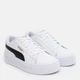 Женские кеды кожаные низкие Puma Smash Platform v3 39075804 38 (5UK) 24 см White-Black-Gold (4065452640415) - изображение 2
