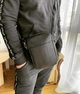 Сумка из кожи морской змеи Ekzotic Leather Черная (snc 10_1) - изображение 3