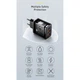 Зарядное устройство Адаптер Baseus 30W Compact Quick Charger Быстрая зарядка QC3.0+PD3.0 2USB+Type-C Зарядка для телефона 30W EU 3A Black - изображение 14