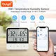 Wifi смарт датчик температури та вологості, годинник Tuya Temperature & Humidity Sensor, віддалений моніторинг - зображення 4