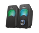 Акустическая система/колонки Arys Compact Rgb 2.0 для компьютера 10W/USB/с подсветкой Черный - изображение 1