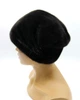 Хутряна шапка з норки VECONS "Жанна з з двома защипами" One size чорна - зображення 2