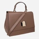 Skórzana Torebka damska przez ramię Furla Emma S Top Handle WB00567BX00530637S9050 Praline (8050597206356) - obraz 5