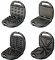 Мультимейкер 4в1 з антипригарним покриттям DSP KC-1164, Сендвічниця, Вафельниця, Гриль, Ліщина - изображение 6