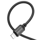 Кабель USB BOROFONE BX87 2.4A 1м Чорний - изображение 3