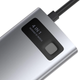 USB-хаб Baseus Metal Gleam Series 4-in-1 Multifunctional Type-C HUB Docking Station Gray（Type-C to HDMI*1+USB3.0*1+USB2.0*1+PD*1） (CAHUB-CY0G) - изображение 5