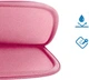 Чохол універсальний для планшета Sorft (21х31х2 см) Pink (30642-31) - зображення 4