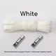 Эластичные плоские шнурки для обуви FASTLACES T66-2 White - изображение 1