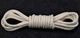 Вощеные круглые шнурки для обуви FASTLACES P2-2 Rice White 80cm - изображение 1