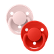Пустышка BIBS De Lux Silicone Candy Apple + Blossom 0-36 мес. 2 шт. - изображение 1