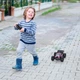 Машинка на радиоуправлении Blitz 9962 15 км в час, 25 минут Фиолетовая - изображение 4