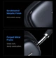 Наушники беспроводные Bluetooth гарнитура с микрофоном BASEUS Bowie H2 |BT5.2, 300mAh, ANC, 33h| grey - изображение 9