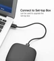 Кабель UGREEN US102 USB 2.0 to USB 1m Black (10309) - зображення 3