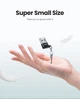 Перехідник UGREEN US280 USB 2.0 Male to USB-C Female Black (50568) - зображення 8