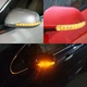 Дополнительные LED поворотники на зеркала (гибкий светодиодный повторитель поворота на зеркало) 16,5 см (2 шт.) - изображение 1