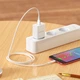 Сетевое зарядное устройство Borofone BN5 с выходом USB 18W QC3.0 / 2.0, для FCP, для AFC, вилка EU, набор с кабелем Micro-USB - изображение 2