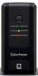 UPS CyberPower 850VA (480W) 3 x Schuko (UT850EG) - obraz 2