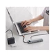 USB-Hub Metal Gleam Series 11-in-1 Multifunctional Type-C HUB Docking Station Space Gray - изображение 8