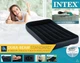 Матрас велюр Intex 64141 (99х191х25 см) односпальный с подголовником Черный ( 64141 ) - изображение 3