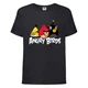 Футболка дитяча Енгрі Бердс (Angry Birds) чорна (AB-red-chak&bomb-black) 164 см - зображення 1