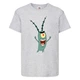 Футболка детская Спанч Боб 15 (Sponge Bob) серая 140 см - изображение 1
