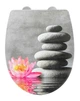 Сидіння для унітазу Wenko Water Lily, 36,5 х 45 см, термопласт - зображення 1