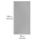 Килимок для полиць та ящиків антиковзкий Wenko Slip Stop Grey, пластик (EVA), 50 x 150 см, сірий - зображення 3